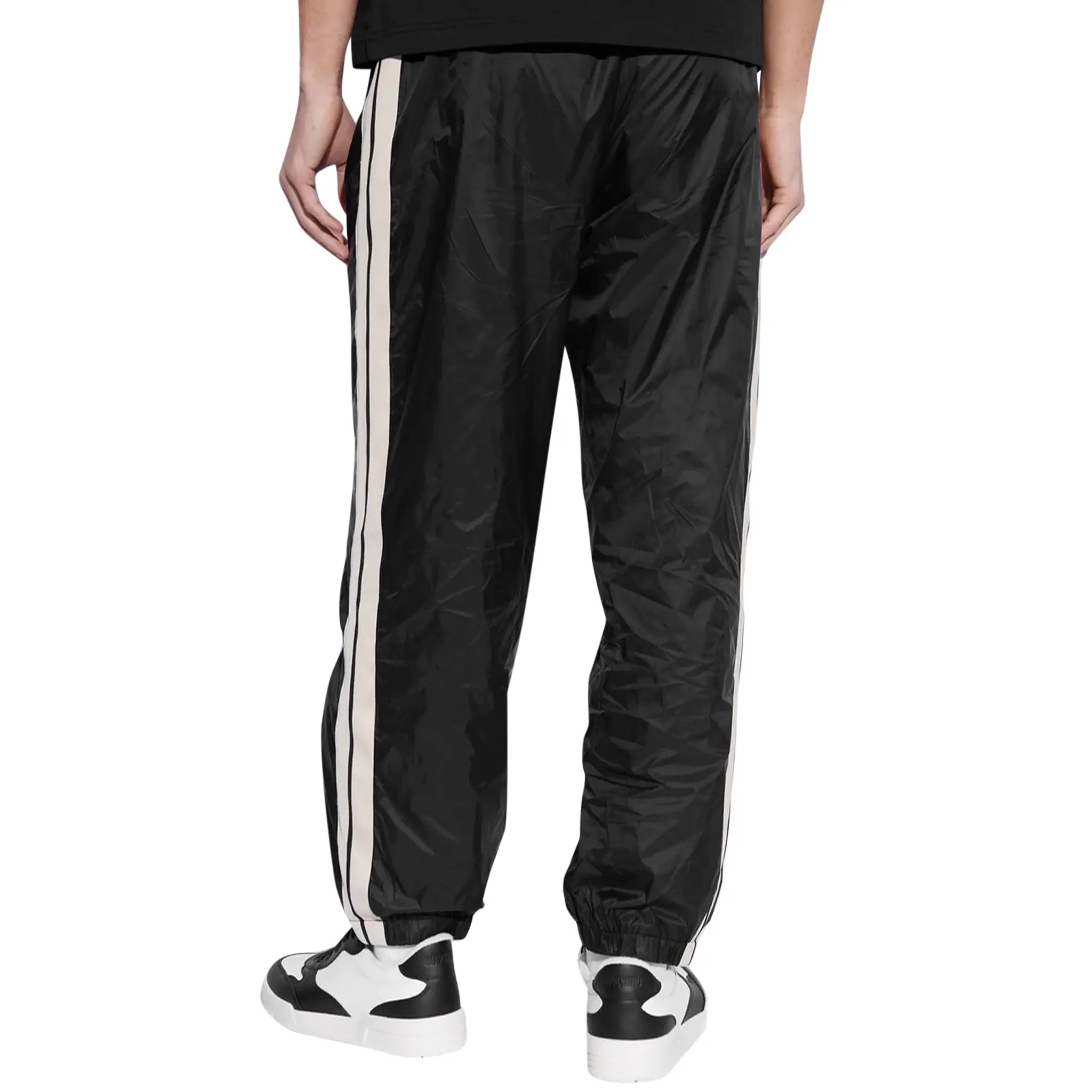 Preloved - Palm Angels Nylon Black White Track Pants